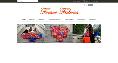 Desktop Screenshot of frescofabrics.com